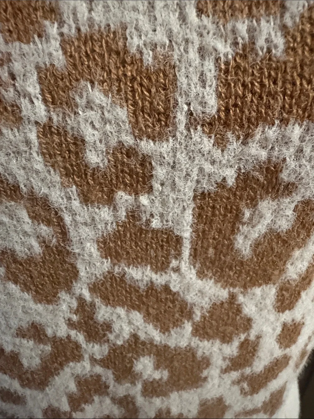 Jessica Simpson Leopard Print Tank - Cream & Camel